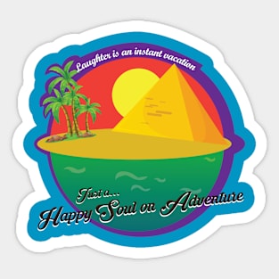 Paradise In Egypt Sticker